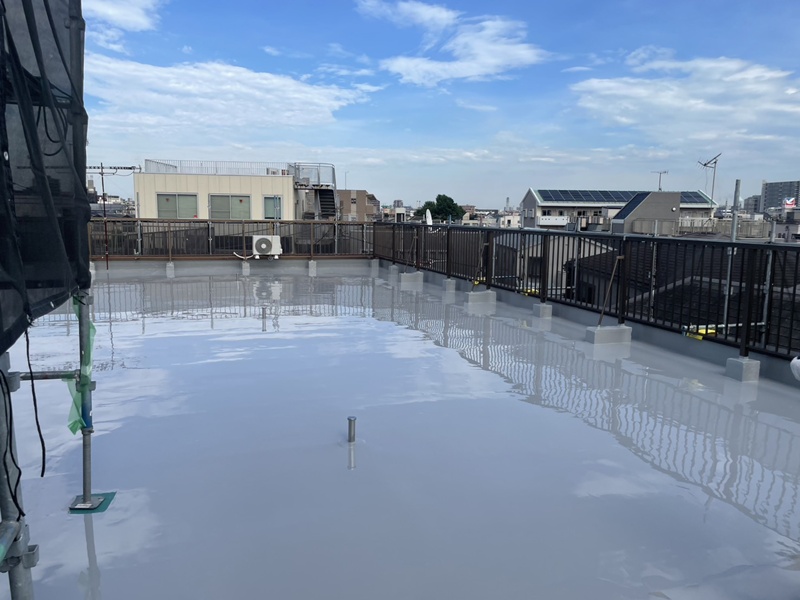 川崎市川崎区ビル　外壁塗装工事　防水工事